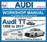 Audi TT Service Repair Workshop Manual